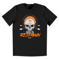 PLAYERA HOMBRE FIGHT TO RESPAWN ORANGE