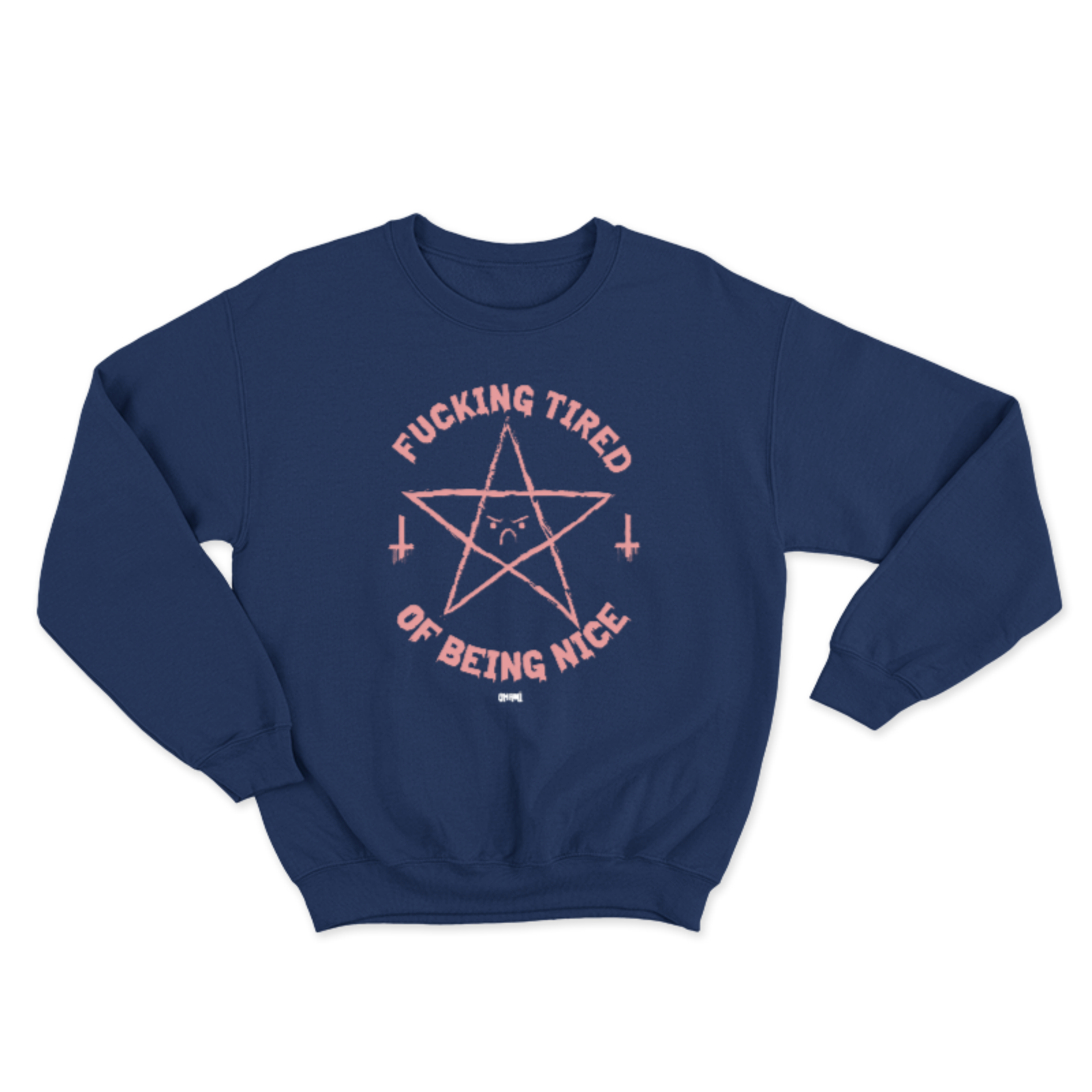 SUDADERA OKAMI FUCKING TIRED OF BEING NICE