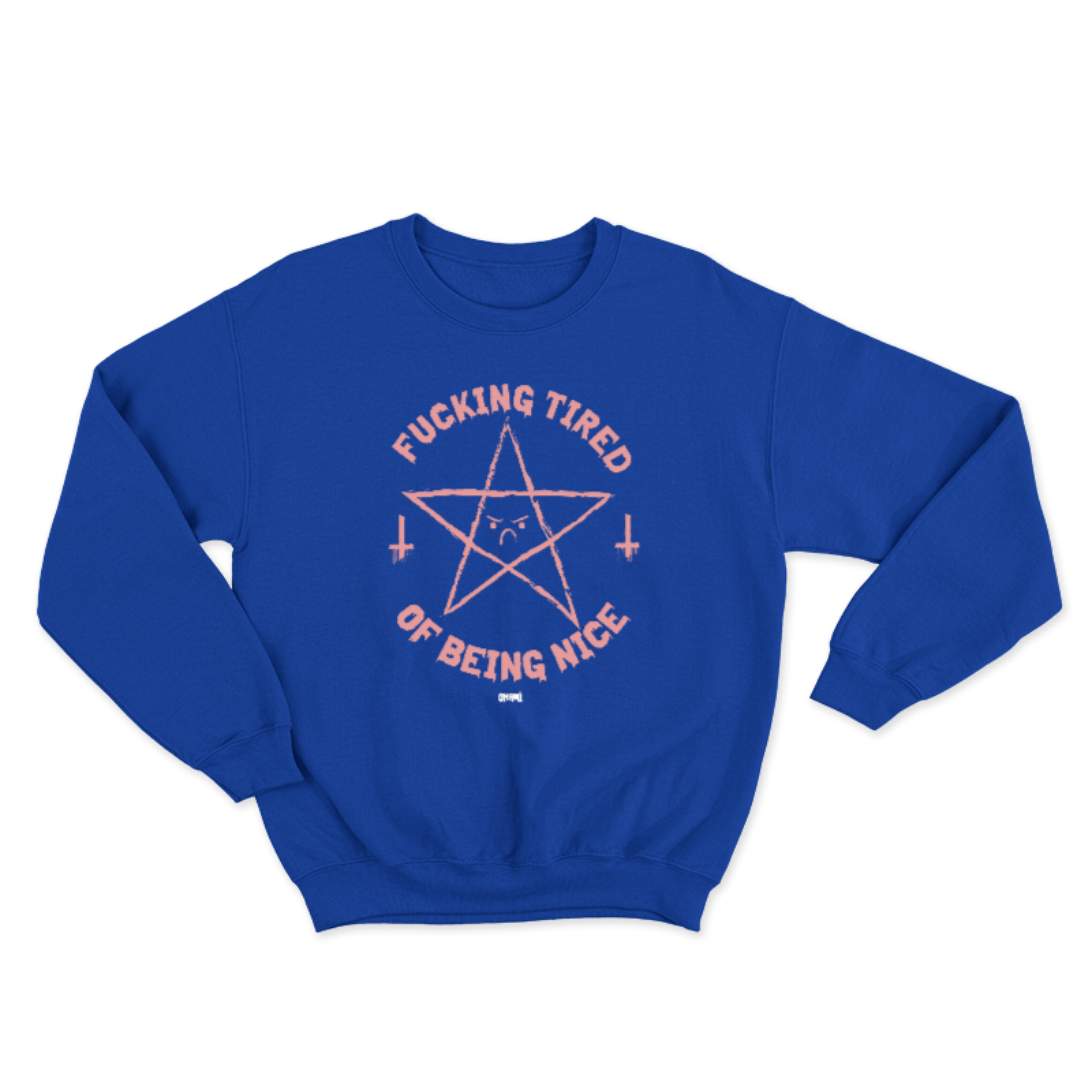 SUDADERA OKAMI FUCKING TIRED OF BEING NICE