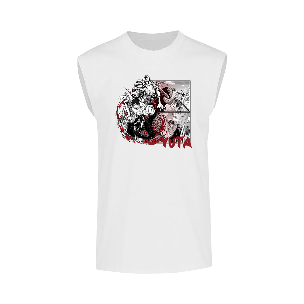 Camiseta Tank Top Jujutsu Kaisen Yuta Okkotsu Diseño Manga