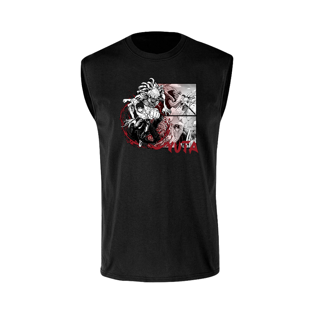 Camiseta Tank Top Jujutsu Kaisen Yuta Okkotsu Diseño Manga