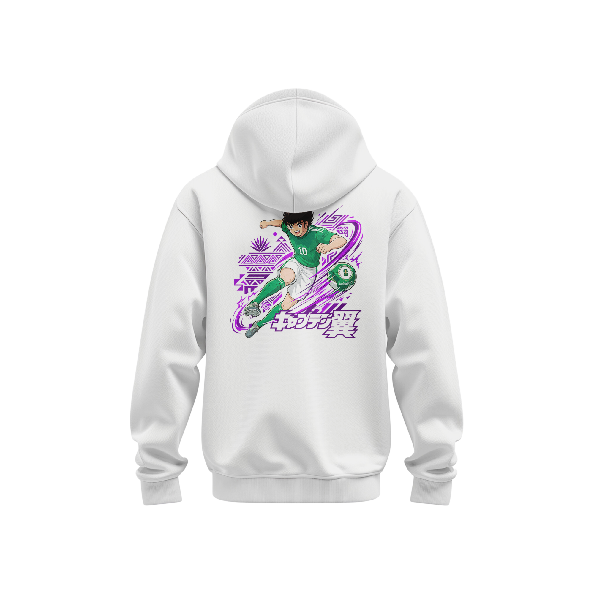 Sudadera Hoodie Capitán Tsubasa México Anime