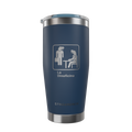 Termo termico 20 oz azul la dinoficina